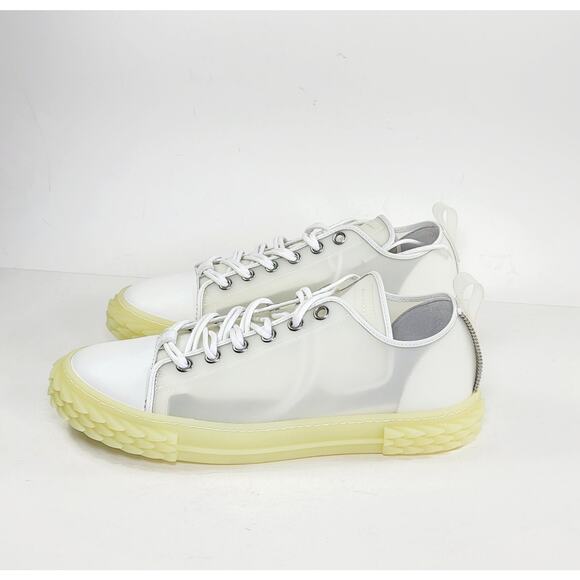 GIUSEPPE ZANOTTI Rubber Sneakers US10 UK9 EU43 Zip Detail Made in Italy main image 5